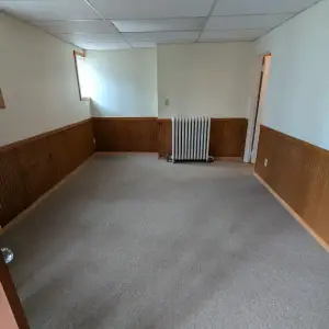 Back office with private bath